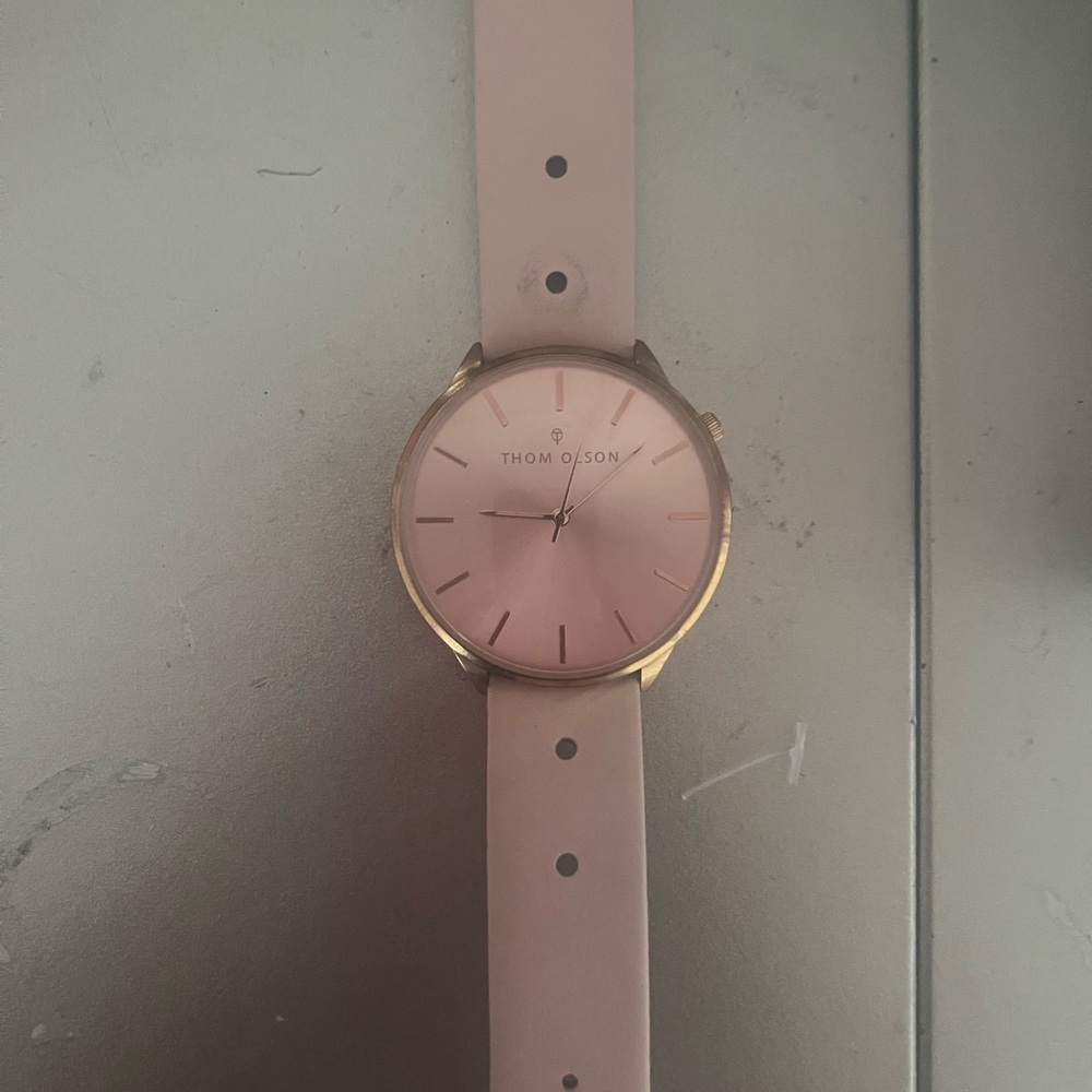 Pink and Gold Women's Watch